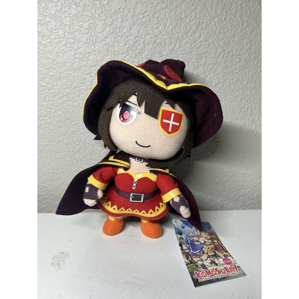KonoSuba Megumin Plush Great Eastern Entertainment Crunchyroll Anime Figure 8"